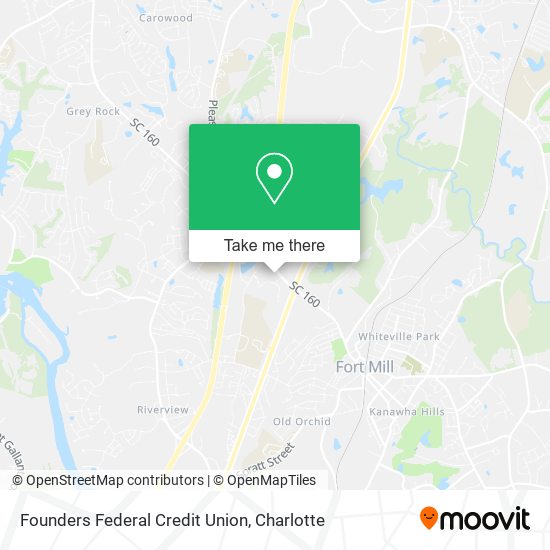 Mapa de Founders Federal Credit Union