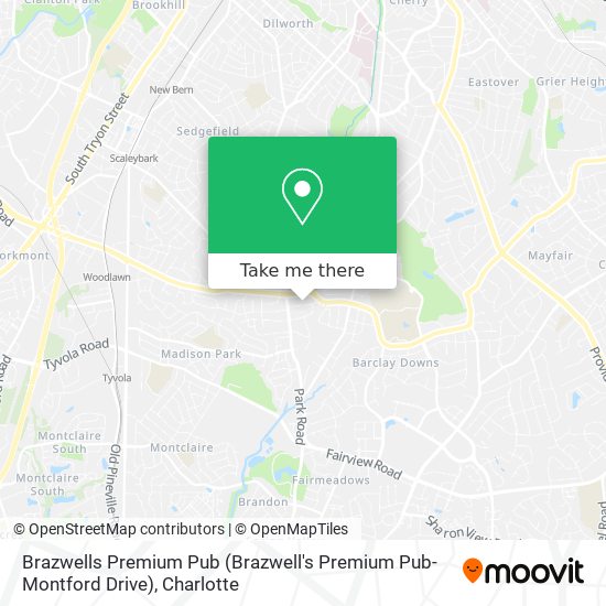 Brazwells Premium Pub (Brazwell's Premium Pub- Montford Drive) map