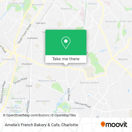Mapa de Amelie's French Bakery & Cafe