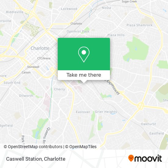 Mapa de Caswell Station