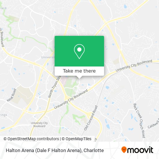 Halton Arena (Dale F Halton Arena) map