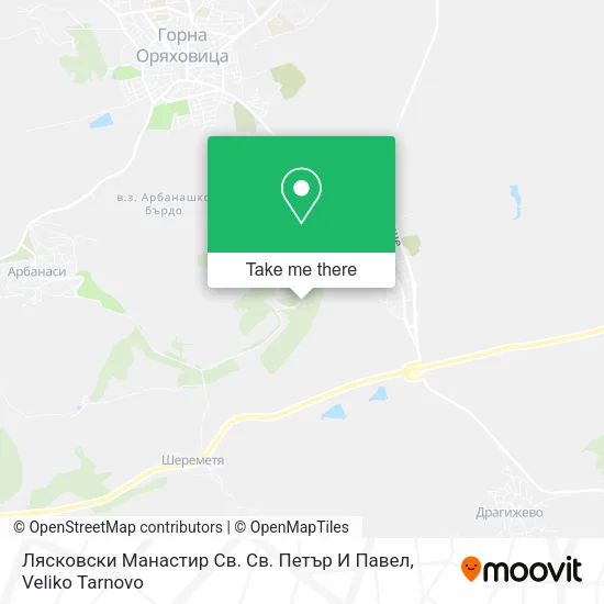 Лясковски Манастир Св. Св. Петър И Павел map
