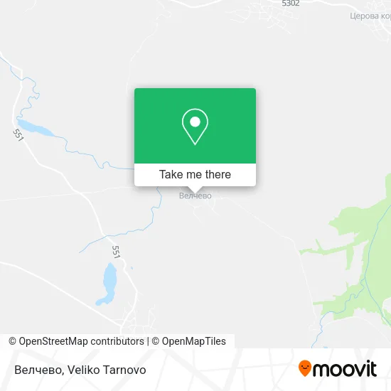 Велчево map