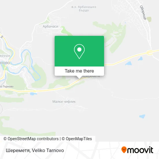 Карта Шереметя