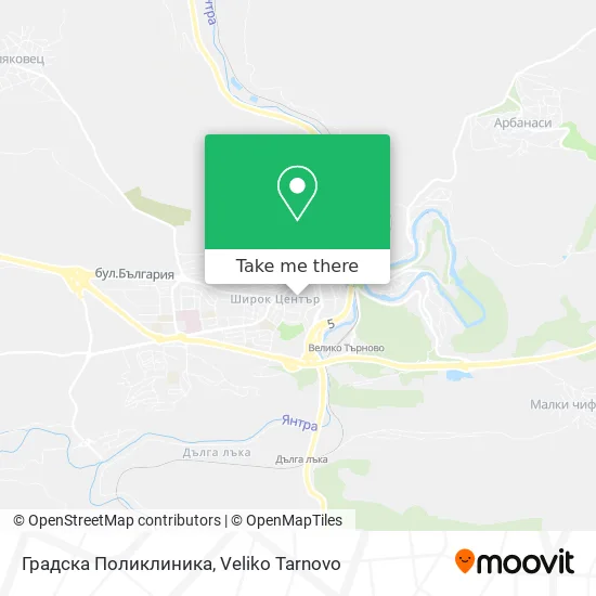 Градска Поликлиника map