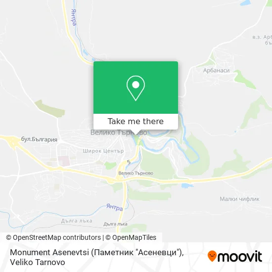 Monument Asenevtsi (Паметник "Асеневци") map