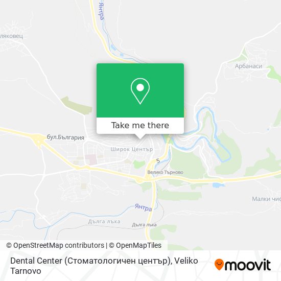 Карта Dental Center (Стоматологичен център)