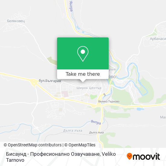 Карта Бисаунд - Професионално Озвучаване