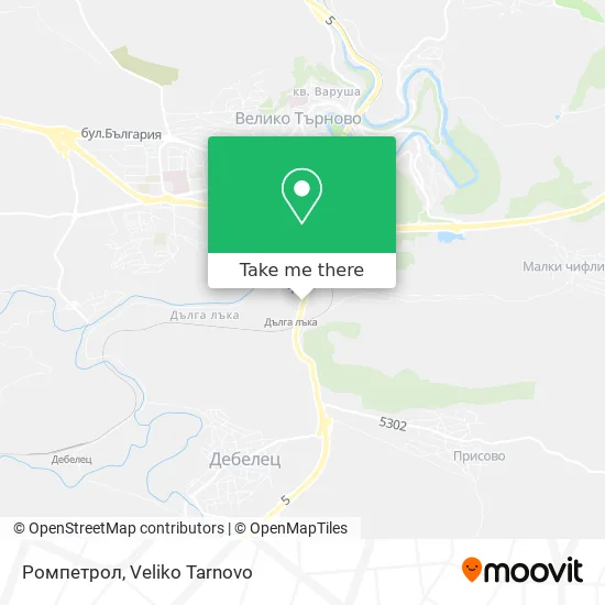 Ромпетрол map