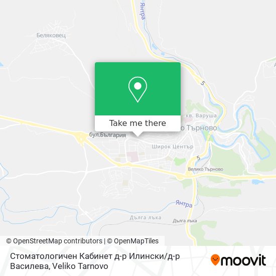 Стоматологичен Кабинет д-р Илински / д-р Василева map