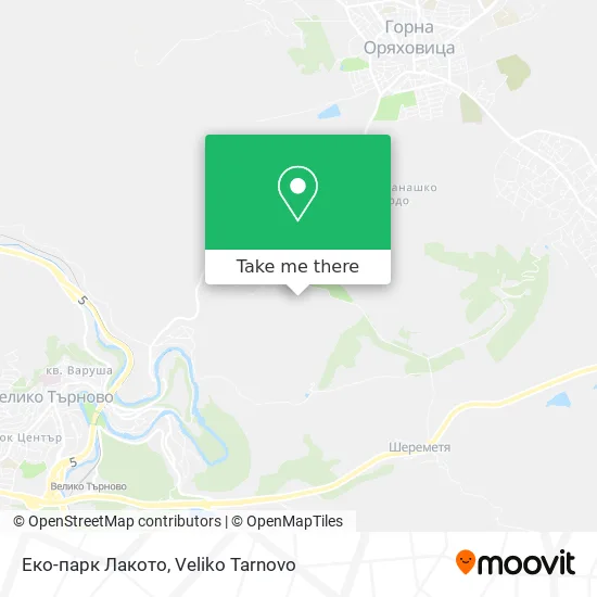 Еко-парк  Лакото map