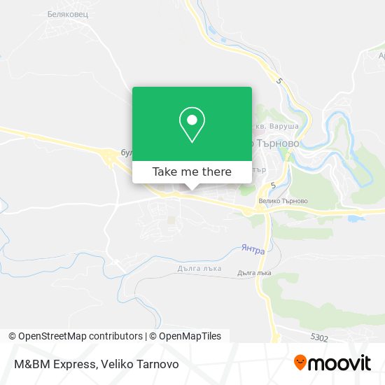 M&BM Express map