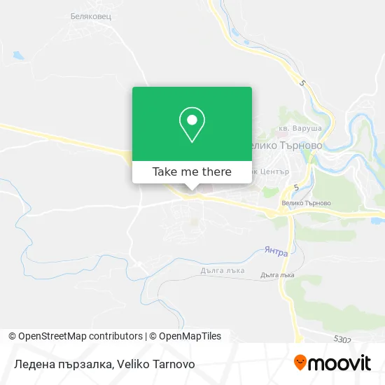 Ледена пързалка map