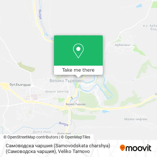 Самоводска чаршия (Samovodskata charshya) (Самоводска чаршия) map