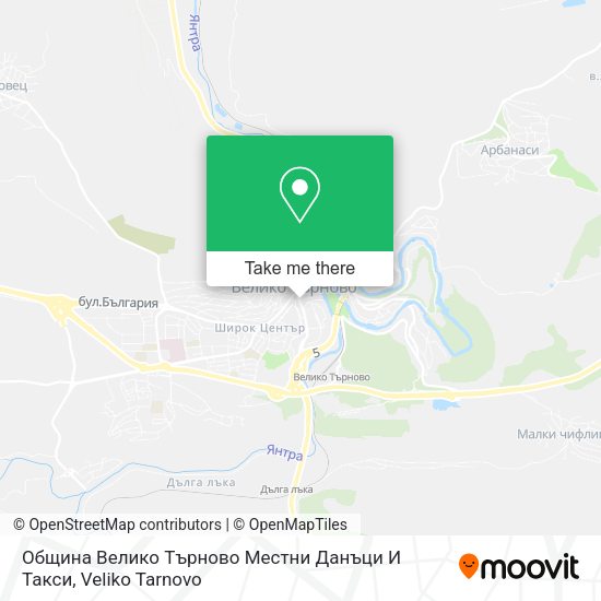Карта Община Велико Търново Местни Данъци И Такси