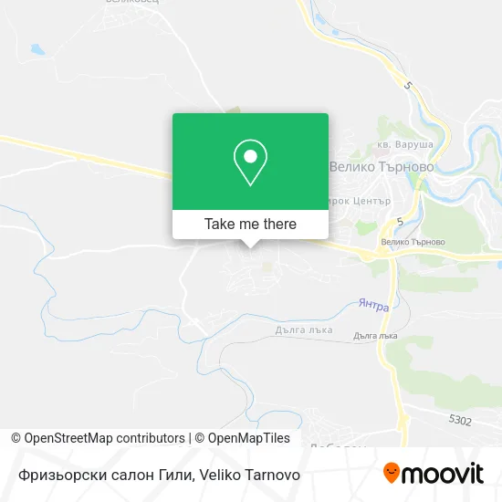 Карта Фризьорски салон  Гили