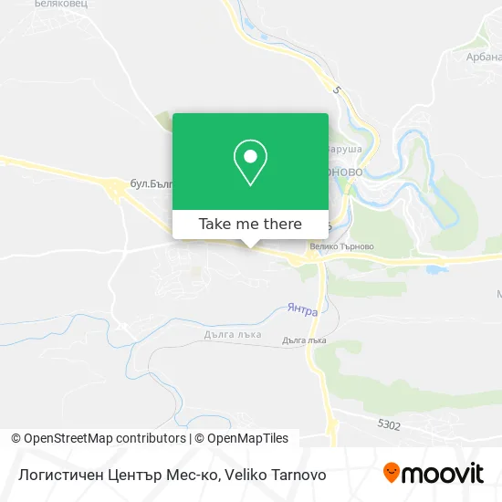 Логистичен Център Мес-ко map