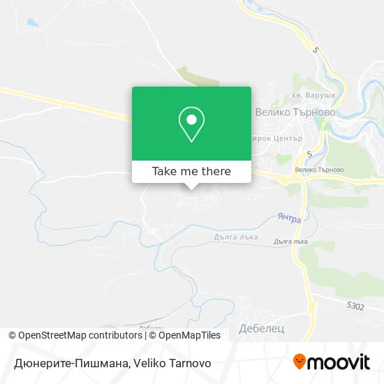 Дюнерите-Пишмана map
