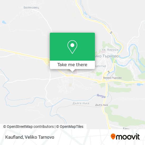 Kaufland map