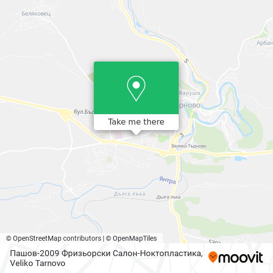 Карта Пашов-2009 Фризьорски Салон-Ноктопластика
