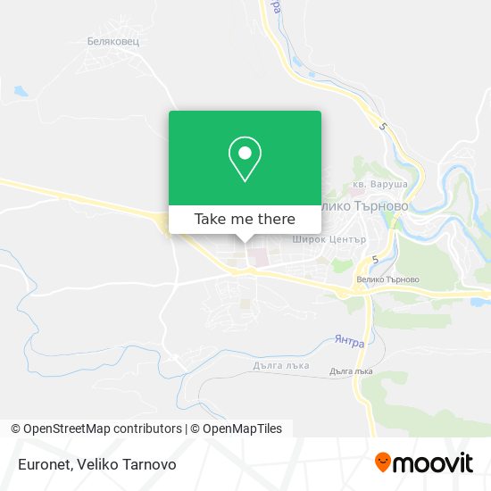Euronet map