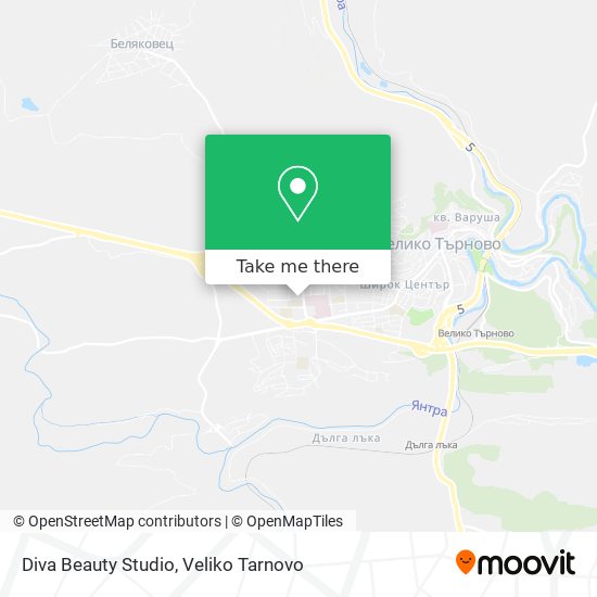 Diva Beauty Studio map