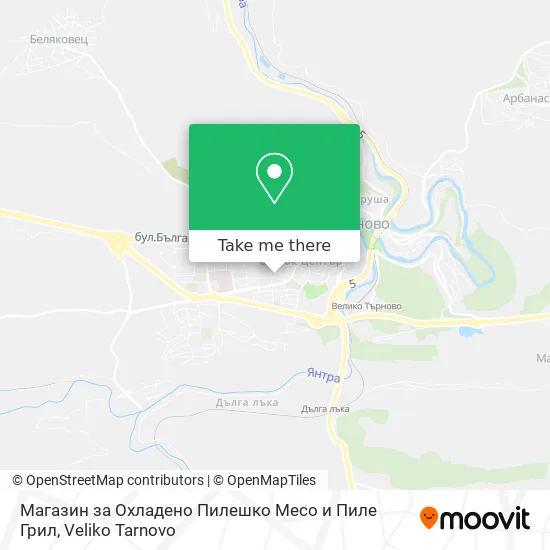Магазин за Охладено Пилешко Месо и Пиле Грил map