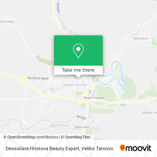 Dessislava Hristova Beauty Expert map