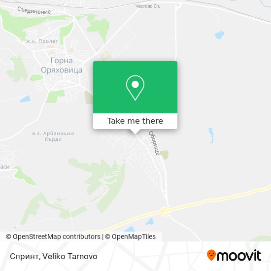 Спринт map