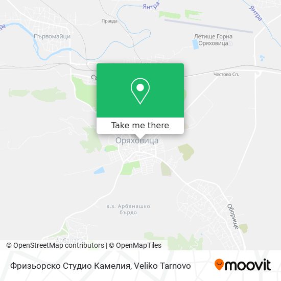 Фризьорско Студио Камелия map