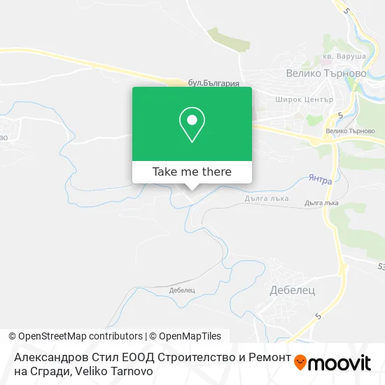 Александров Стил ЕООД Строителство и Ремонт на Сгради map