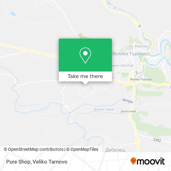 Pure Shop map