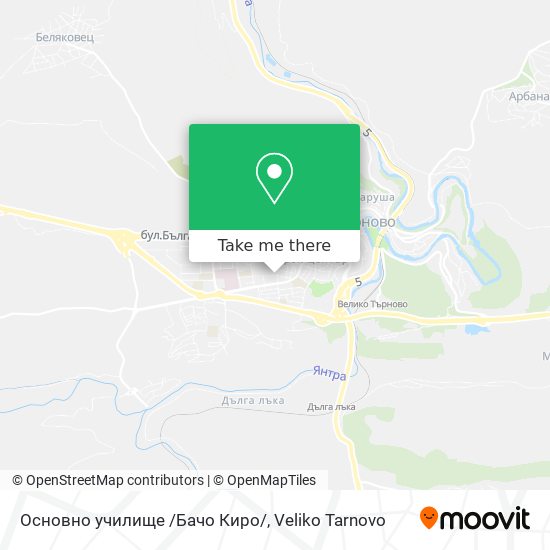 Основно училище /Бачо Киро/ map