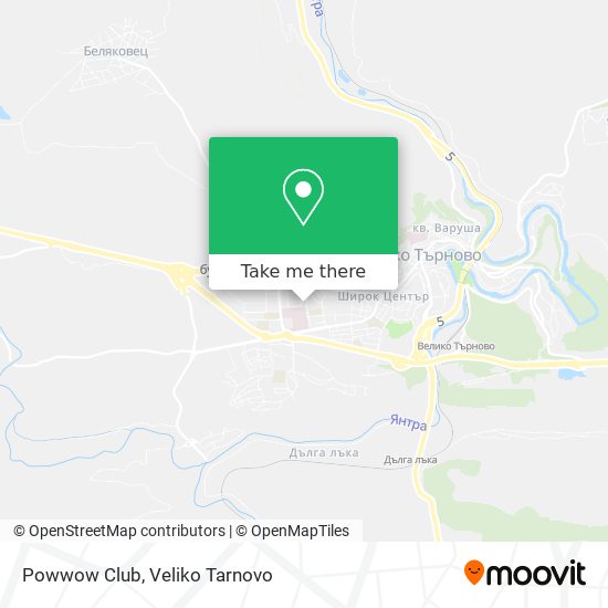 Powwow Club map