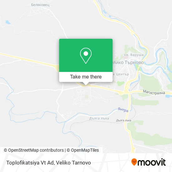 Карта Toplofikatsiya Vt Ad