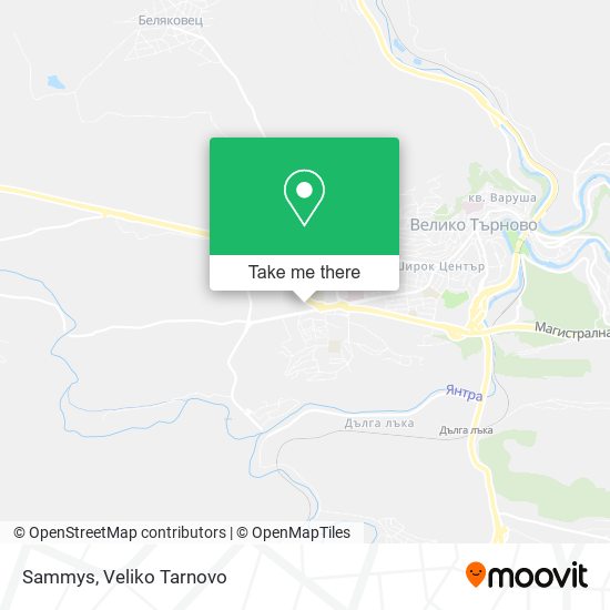 Карта Sammys