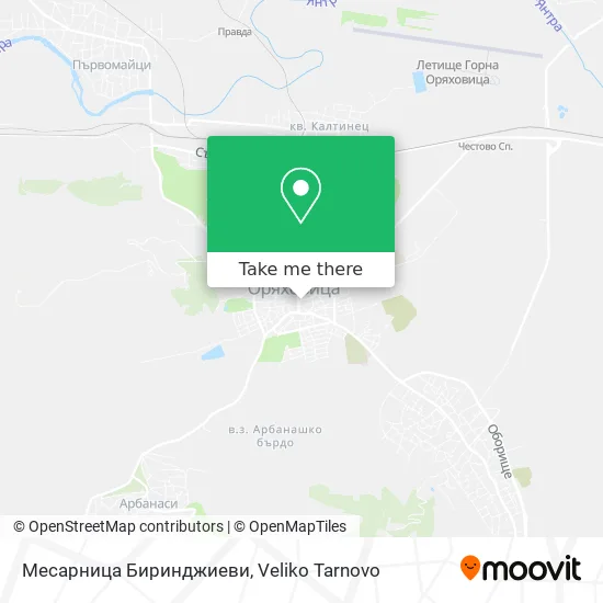 Месарница Биринджиеви map