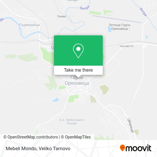 Карта Mebeli Mondo