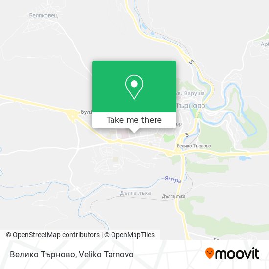 Велико Търново map