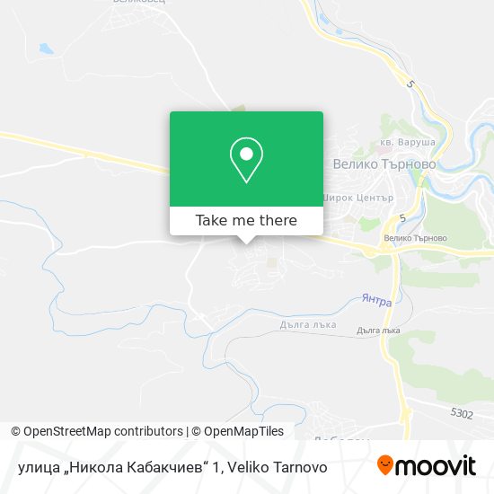 улица „Никола Кабакчиев“ 1 map