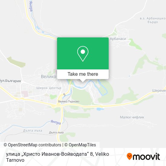 Карта улица „Христо Иванов-Войводата“ 8