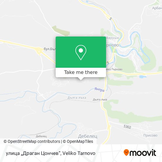улица „Драган Цончев“ map