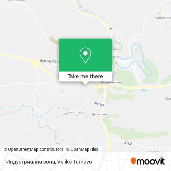 Индустриална зона map