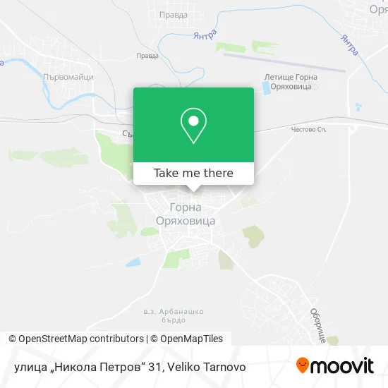 улица „Никола Петров“ 31 map