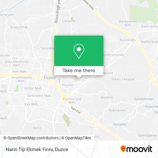 Narin Tip Ekmek Fırını map