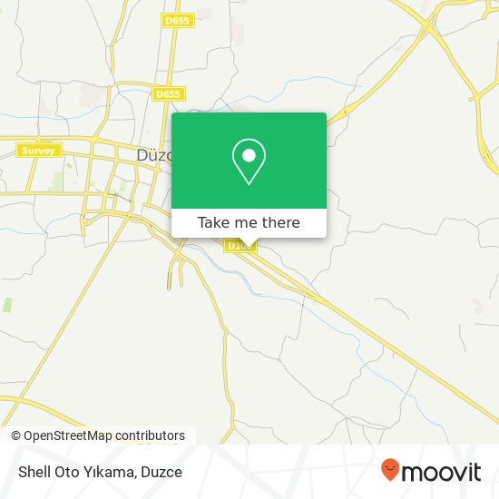 Shell Oto Yıkama map