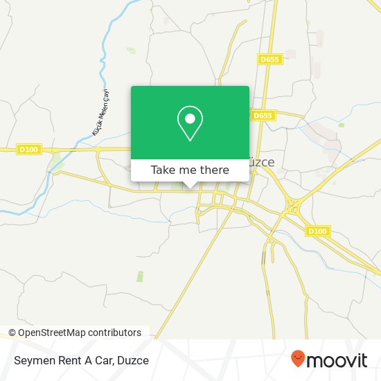 Seymen Rent A Car map