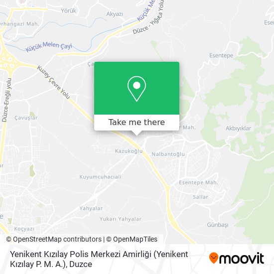 Yenikent Kızılay Polis Merkezi Amirliği (Yenikent Kızılay P. M. A.) map