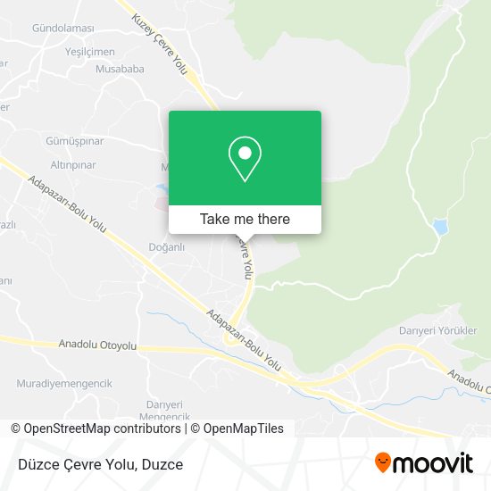 Düzce Çevre Yolu map