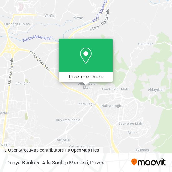 Dünya Bankası Aile Sağlığı Merkezi map